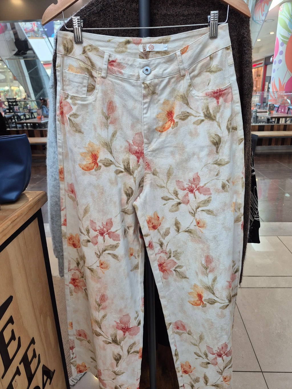 Conjunto Mezclilla Floral