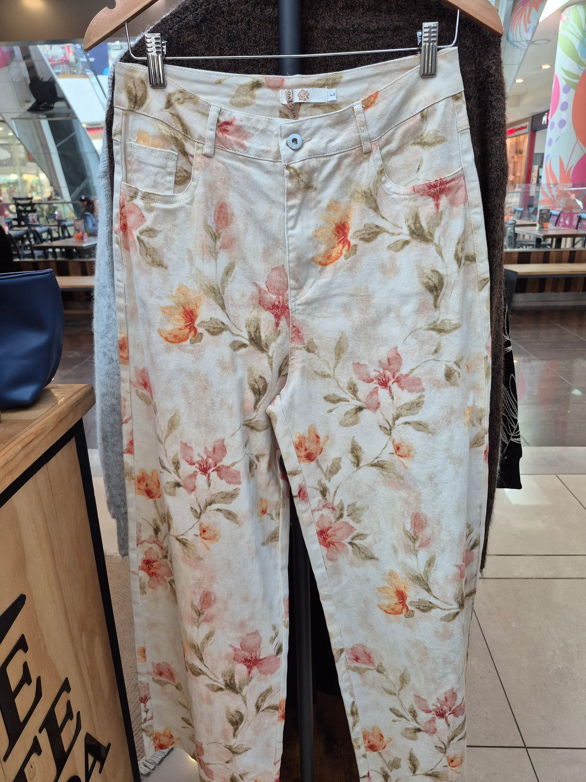 Conjunto Mezclilla Floral