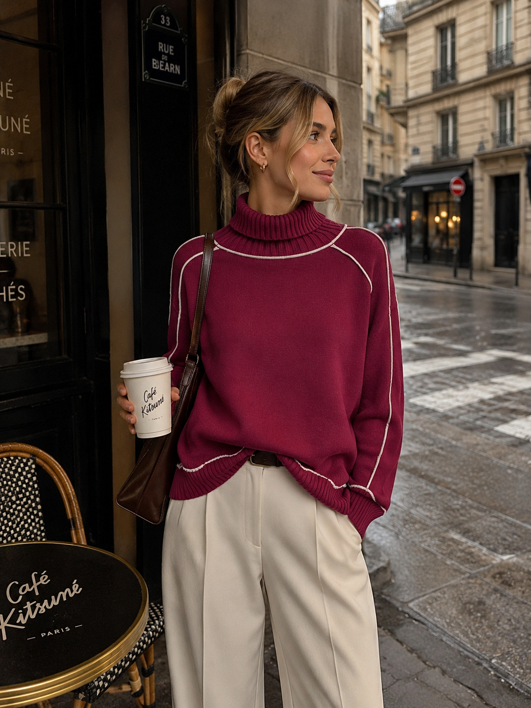 Sweater Cuello alto