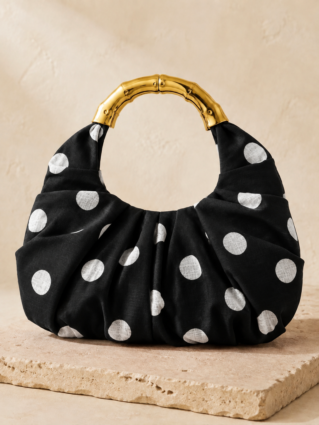 Cartera Hobo lunares