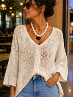 Sweater Desigual Manga Semi Larga