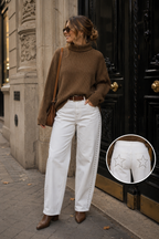 Jeans Barrel Tachas