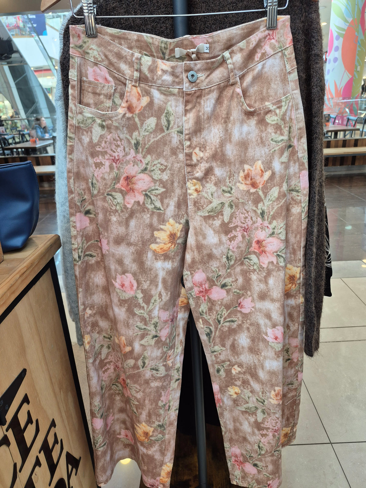 Conjunto Mezclilla Floral