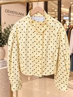 Bomber lunares con broches