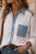Camisa patchwork