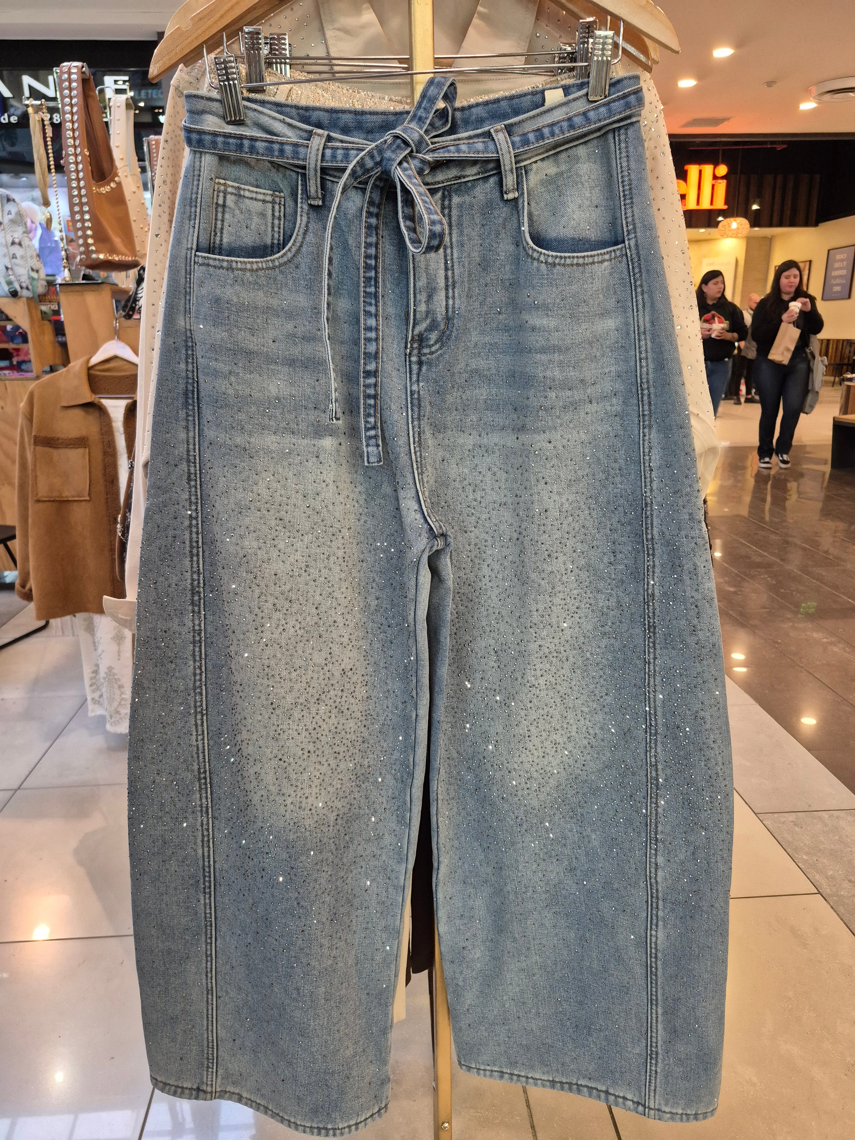 Jean Barrel forrado