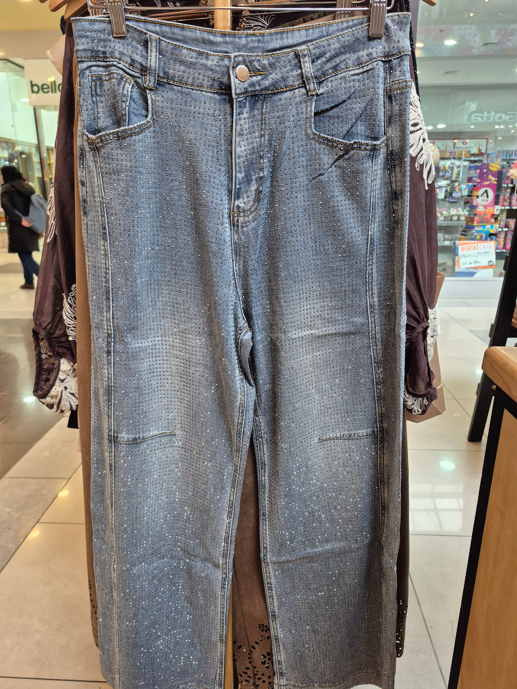 Jeans strass rain