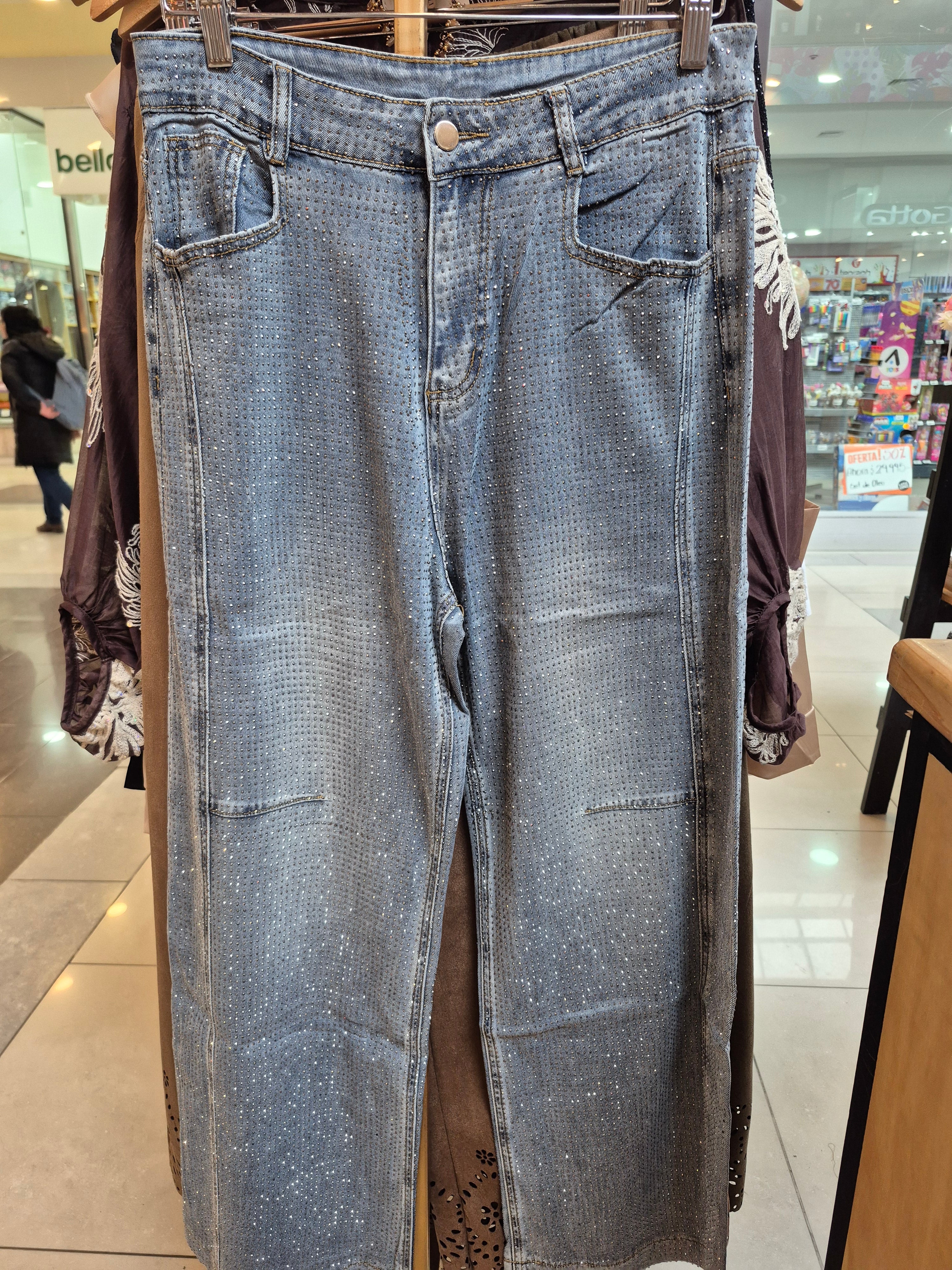 Jeans strass rain