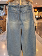 Jean Barrel forrado