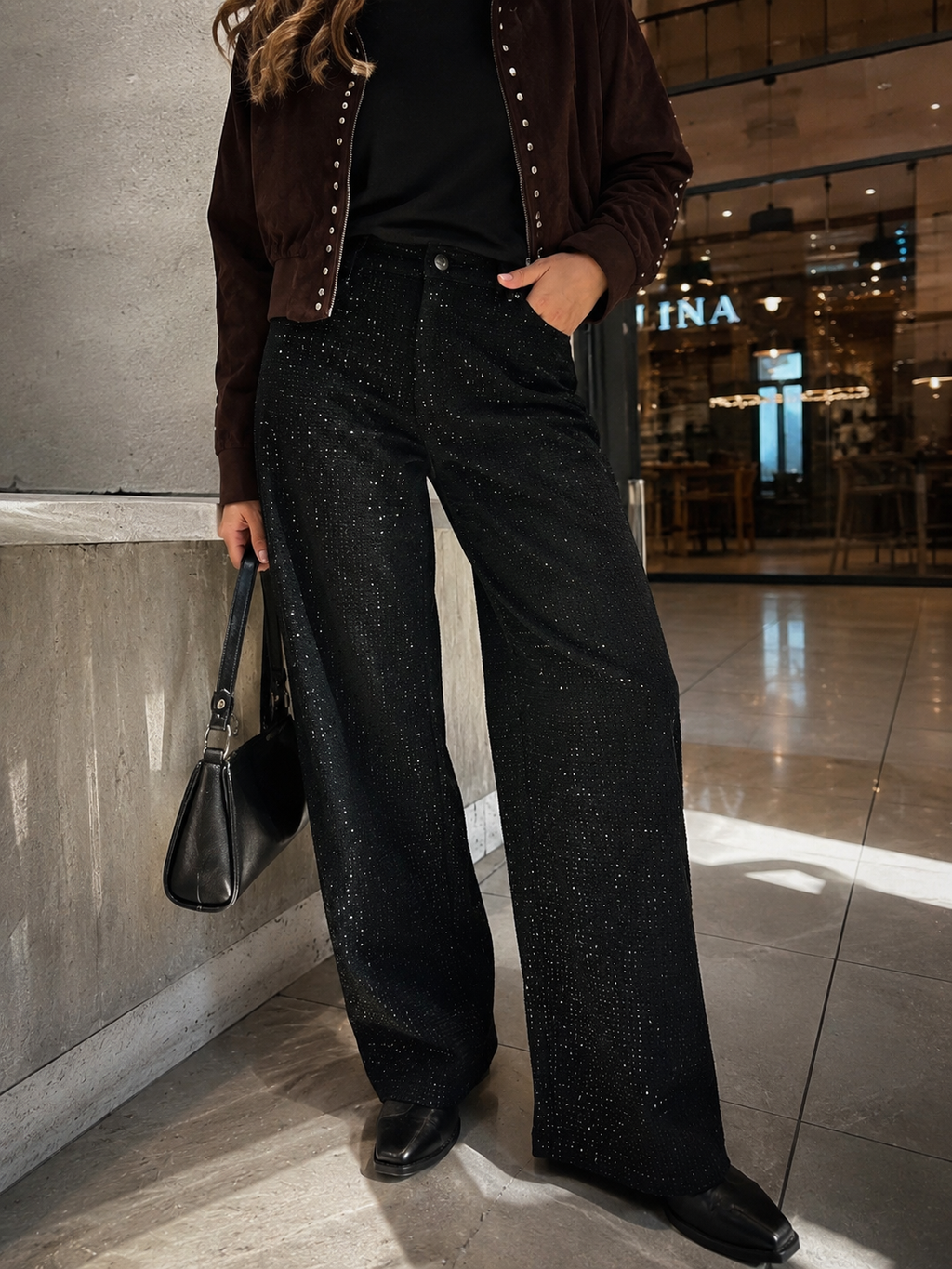 Jeans strass rain