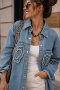 Sobrecamisa corazones