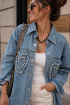 Sobrecamisa corazones