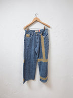 Jeans Wide Leg Katto Gravillado