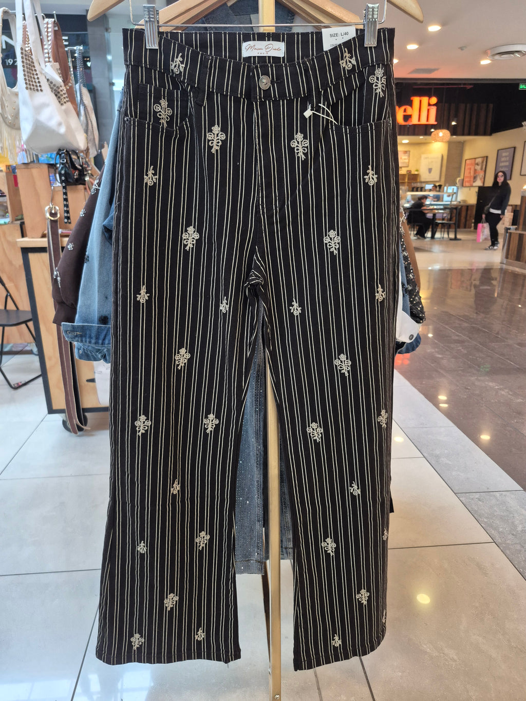 Pantalón francés 🇨🇵 Bordado.