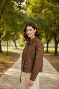Chaqueta Mezclilla Bordada