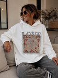 Polerón Love Print
