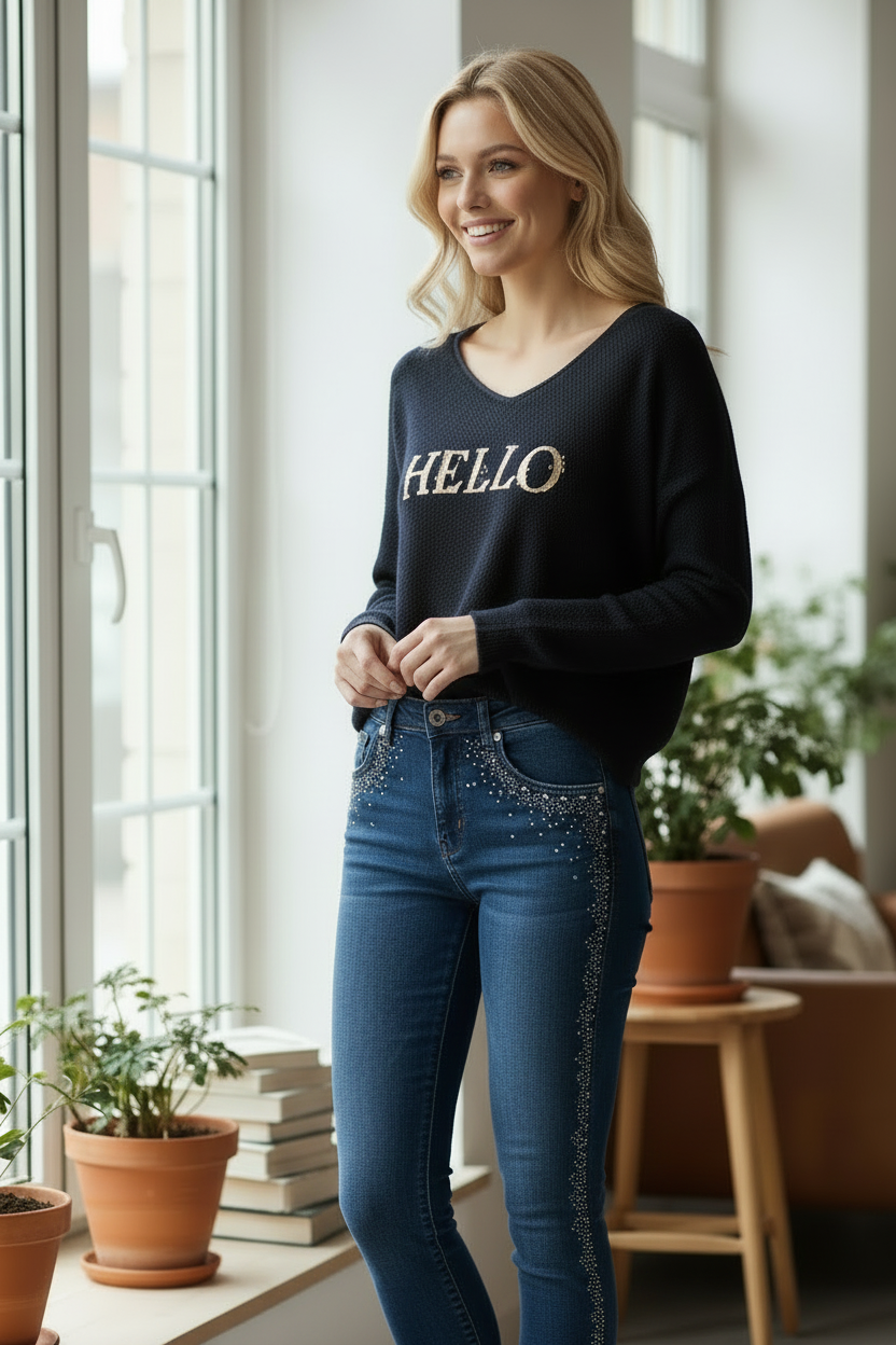 Sweater Hello