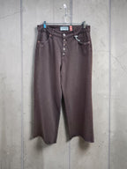 Jeans Wide leg Katto chocolate