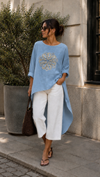 Camisero Desigual Lino