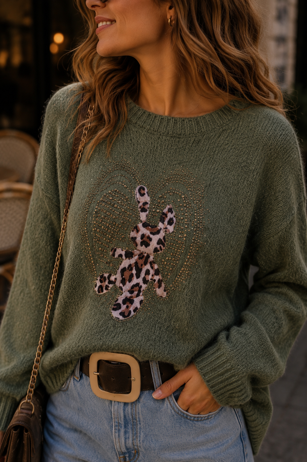 Sweater Rabbit  Print.