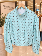 Bomber lunares con broches