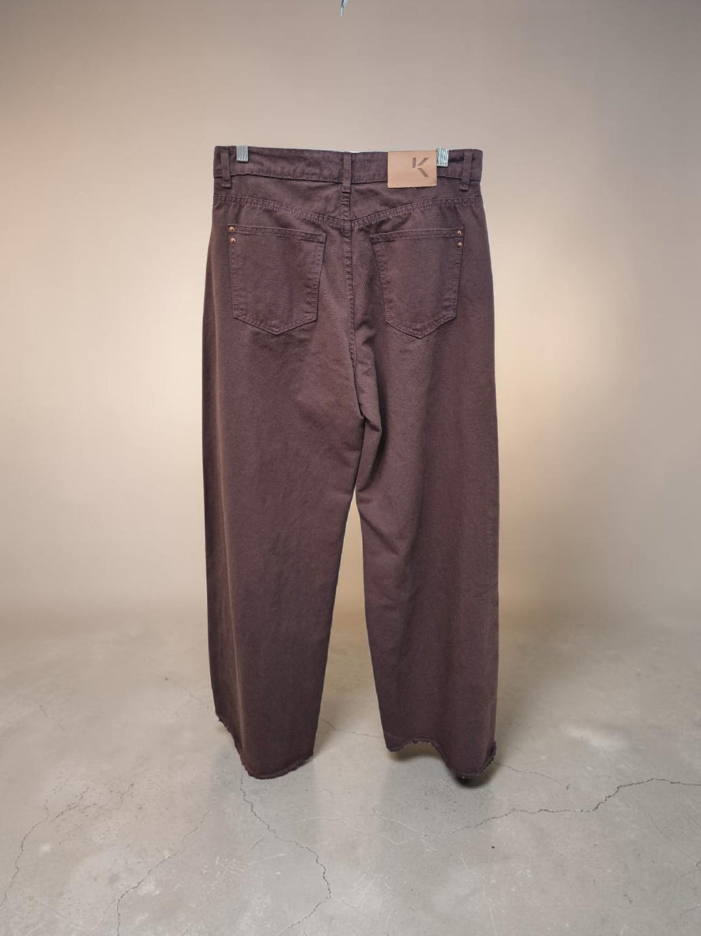 Jeans Wide leg Katto chocolate