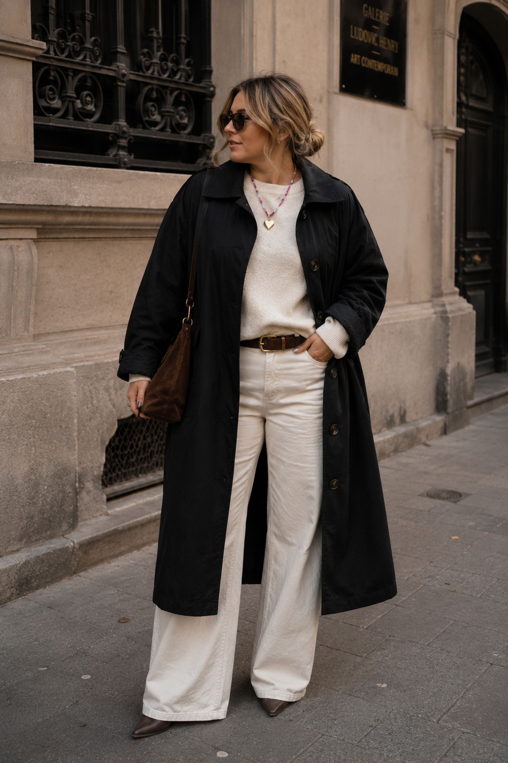 Trench gabardina