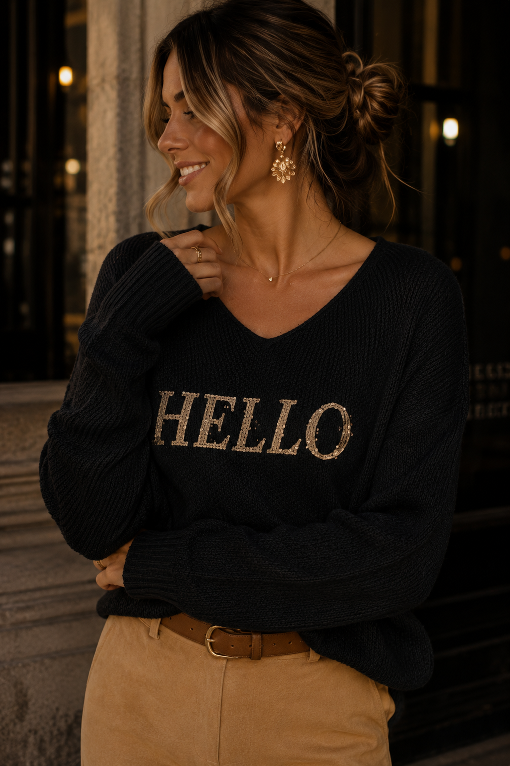 Sweater Hello