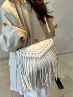Cartera Flecos Tachas