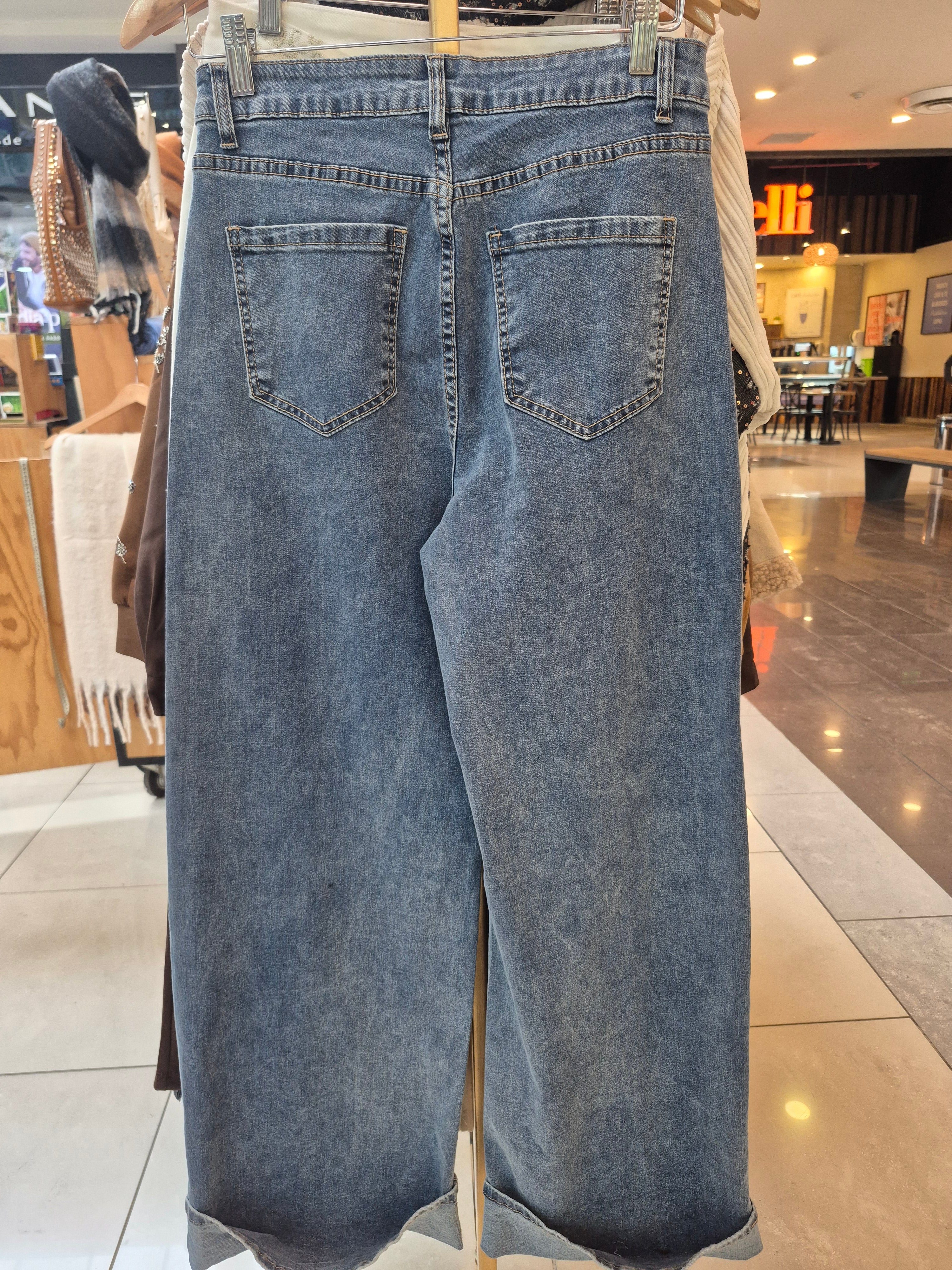 Jeans Corazón print
