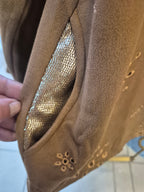 Campera gamuzada