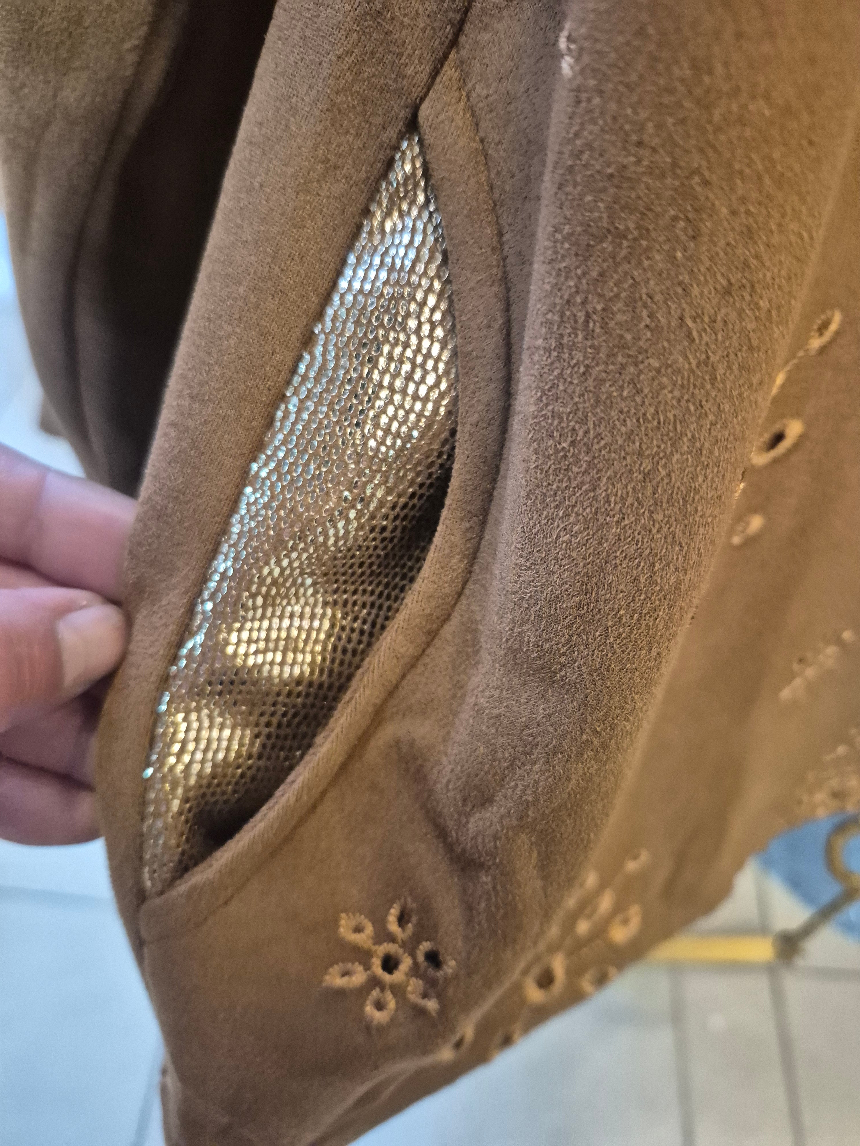 Campera gamuzada