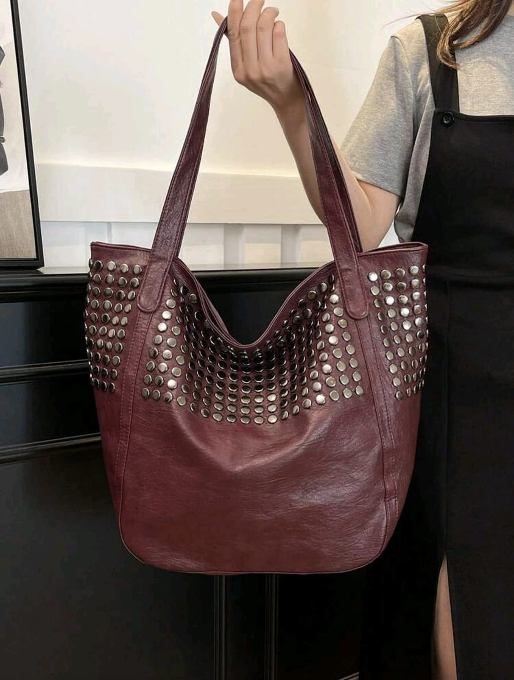 Bolso Tote Tachas