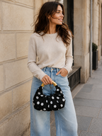 Cartera Hobo lunares