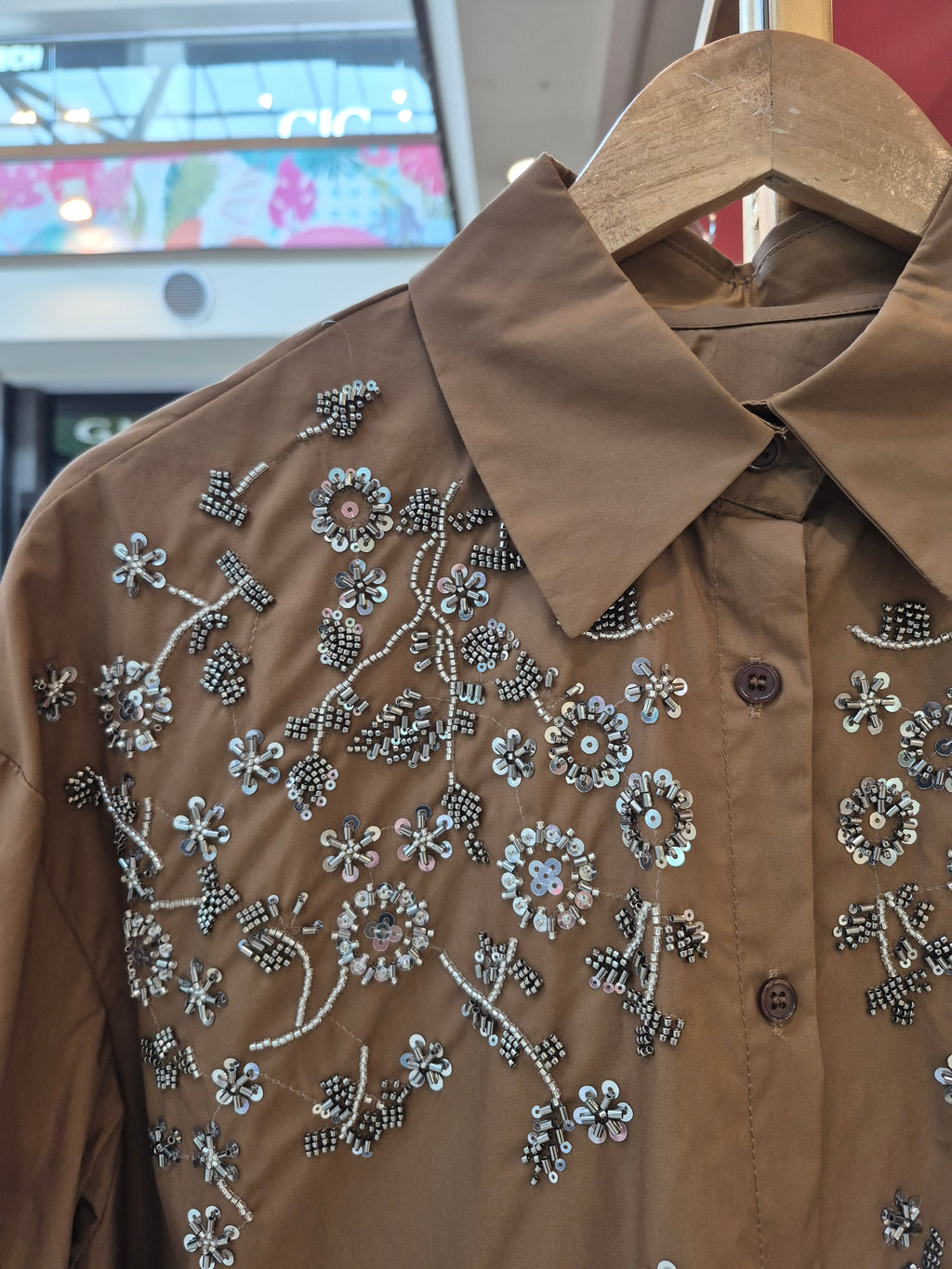 Camisa Bordada Garden