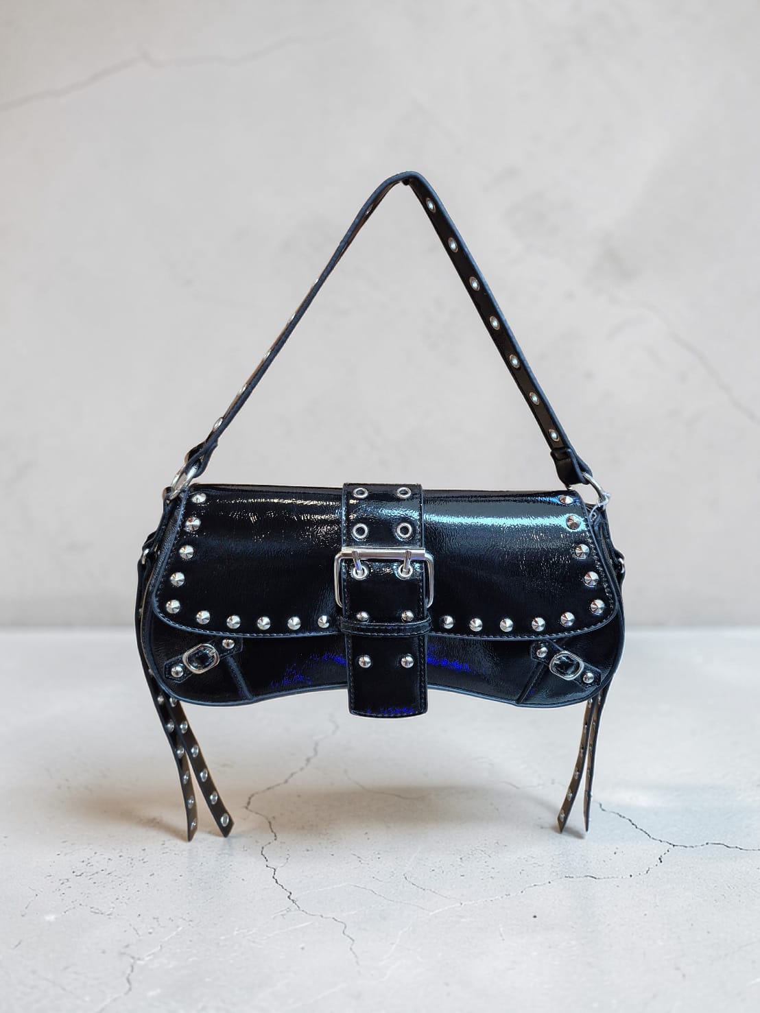 Cartera Baguette Flecos