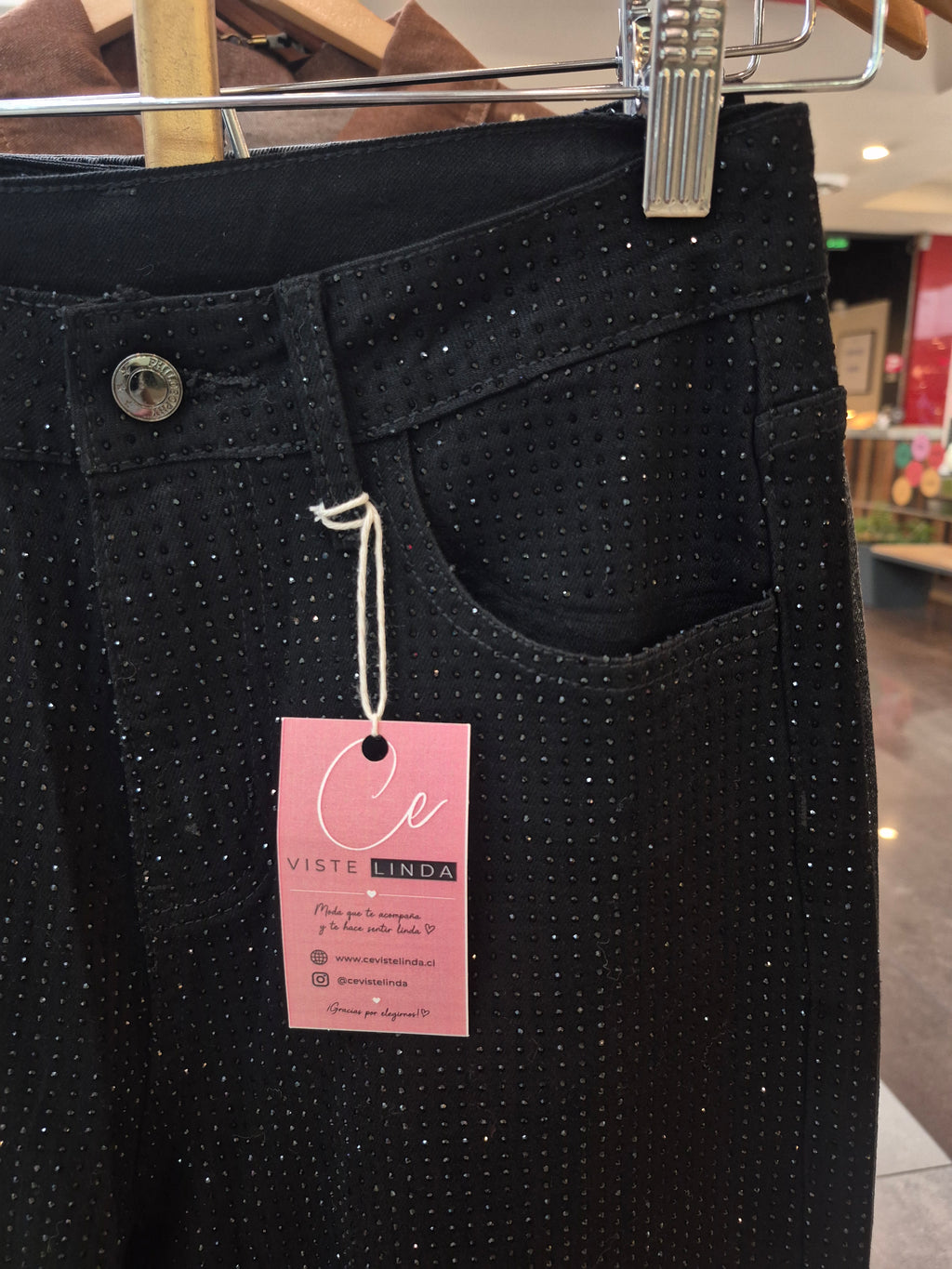 Jeans strass rain