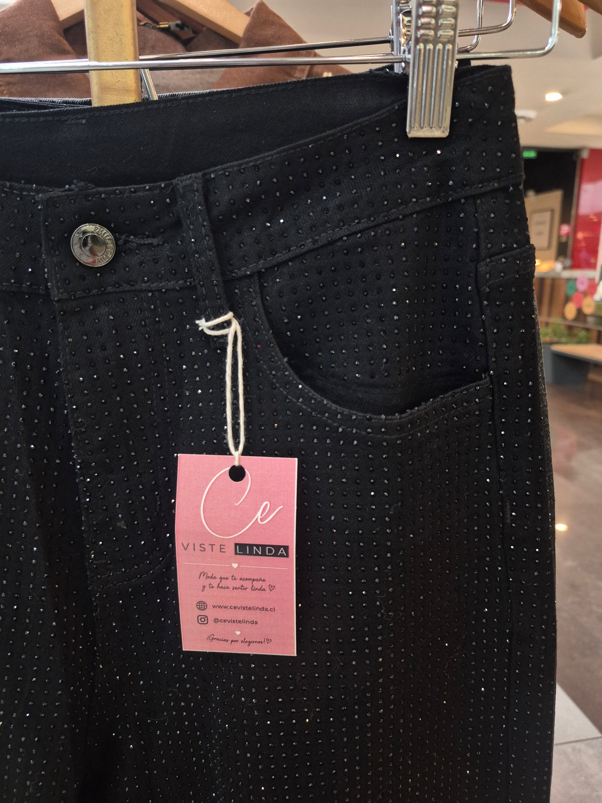 Jeans strass rain