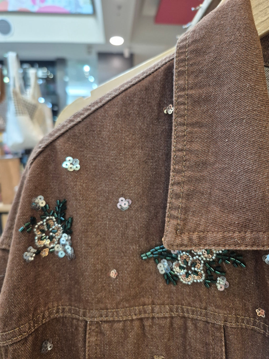 Chaqueta Mezclilla Bordada