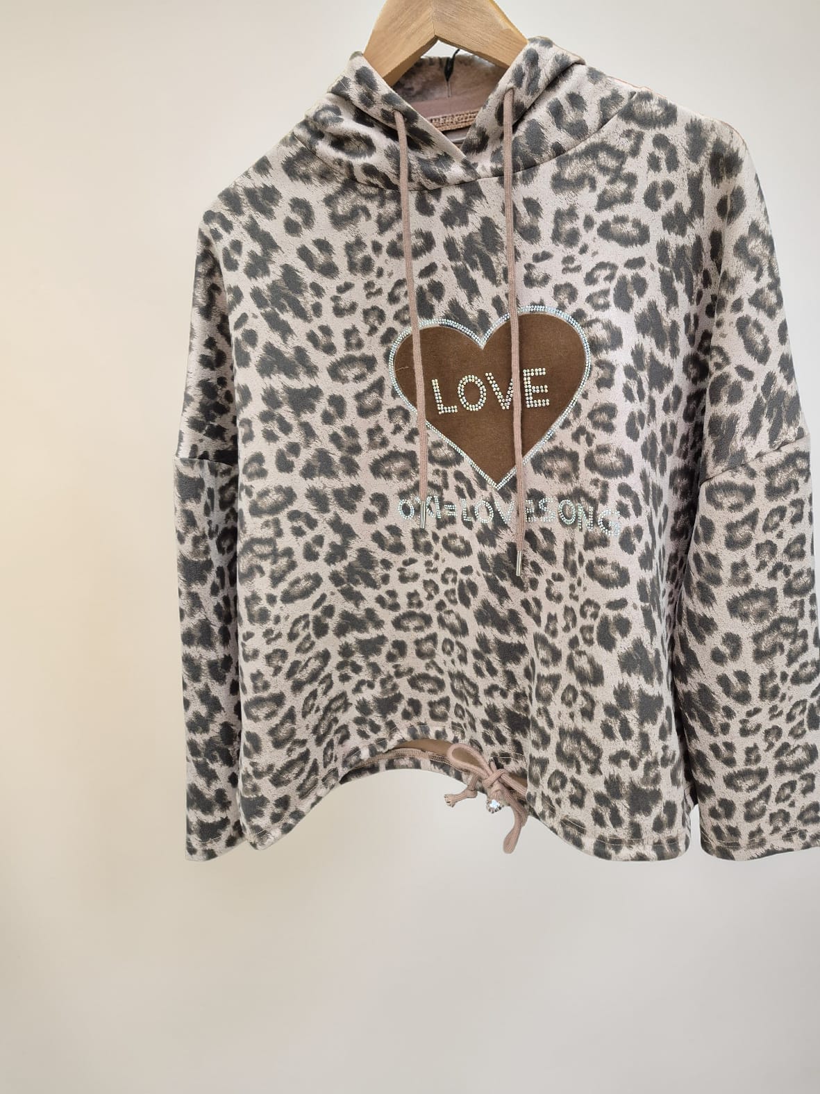 Polerón Animal Print Love