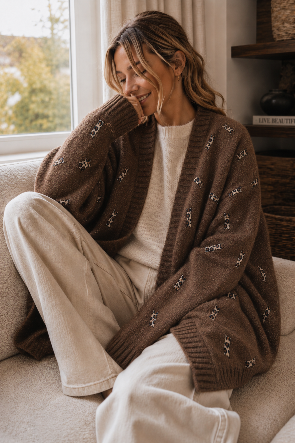 Cardigan Print