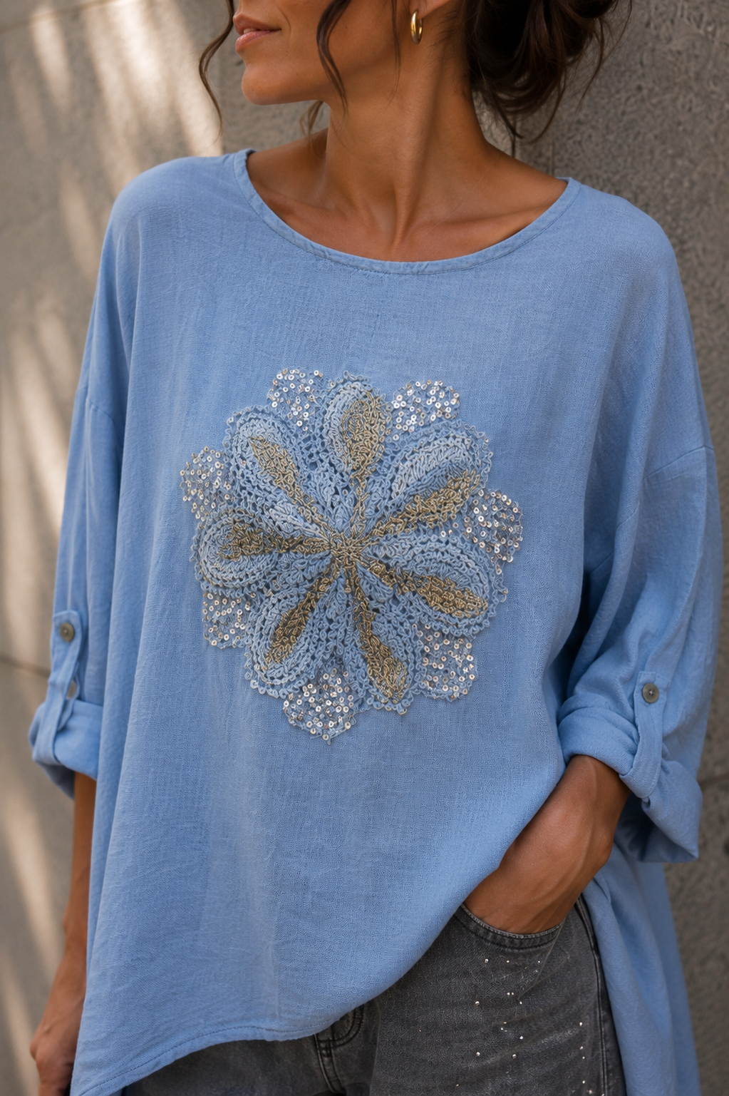 Camisero Desigual Lino