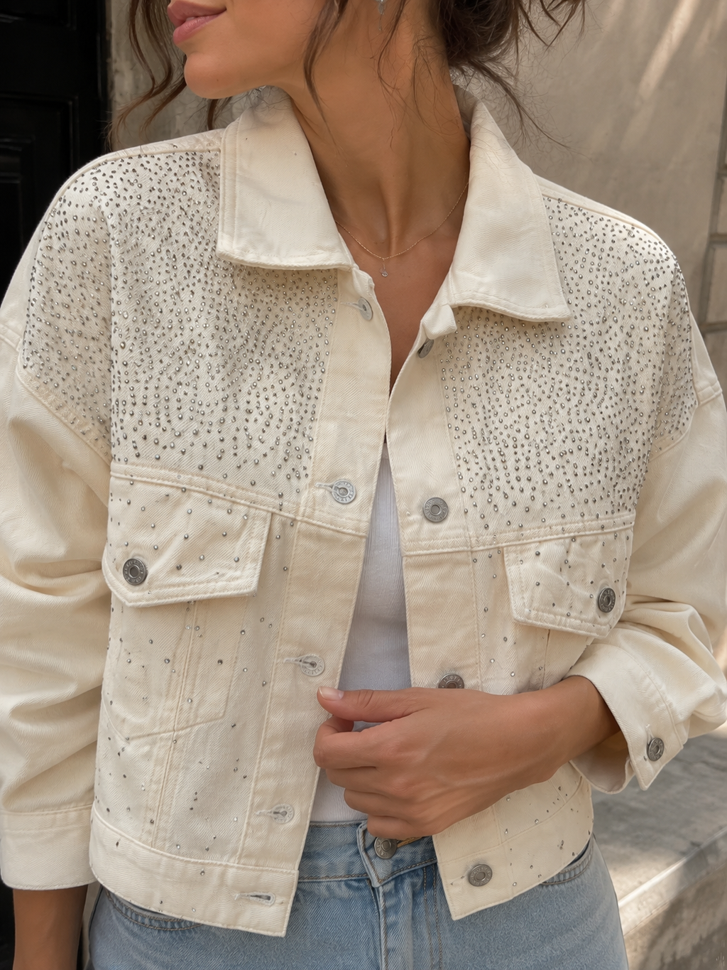 Chaqueta Sky strass