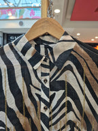 Camisa Gasa animal print