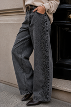 Jeans Bordado Strass