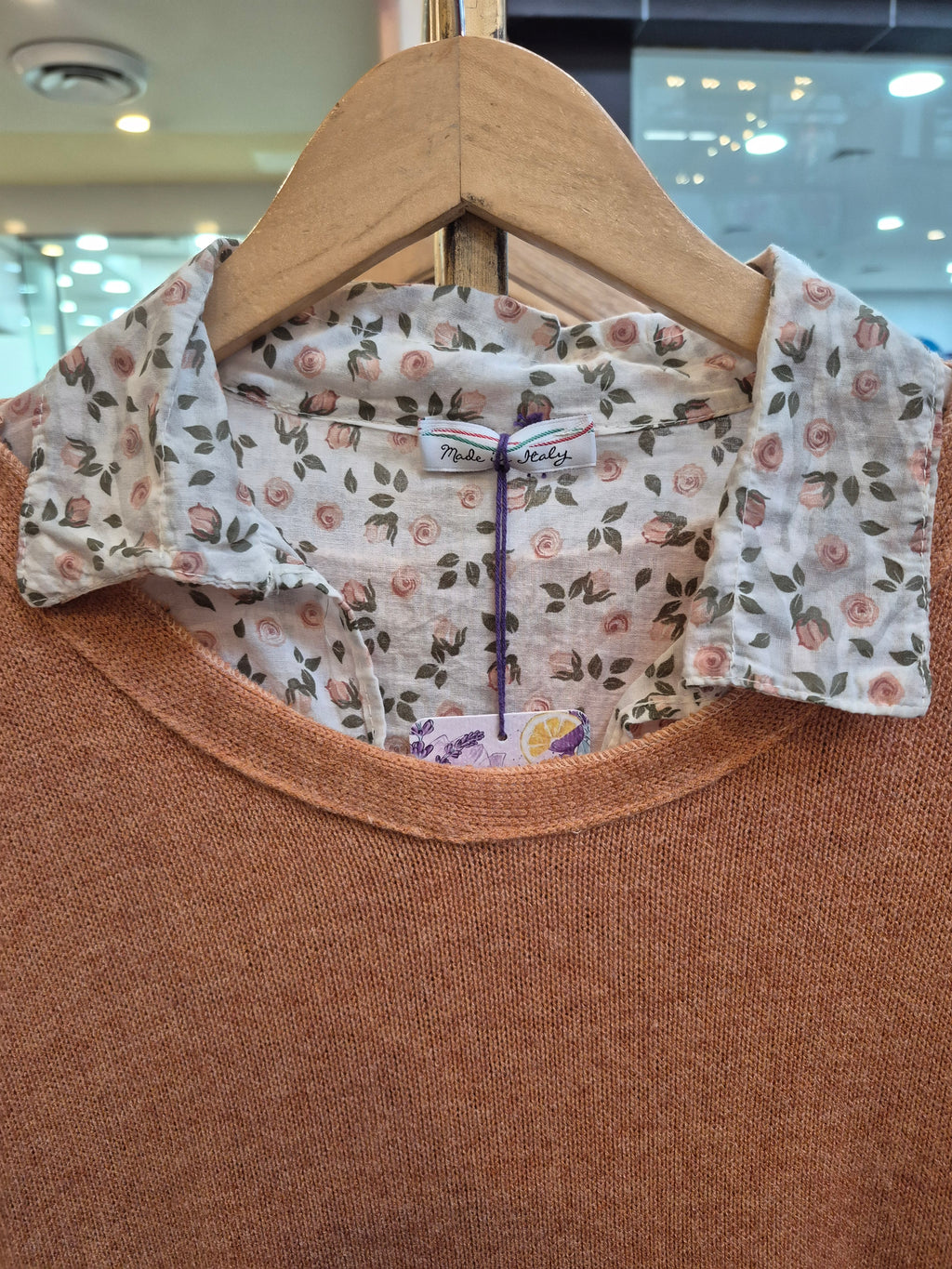 Sweater Dúo floral