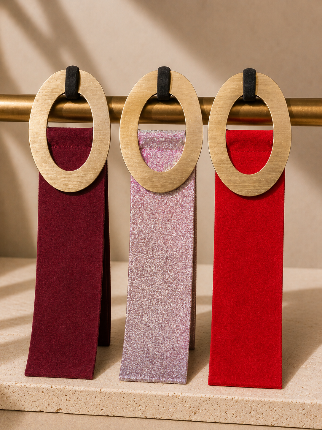 Cinturón estilo italiano simil gamuza
