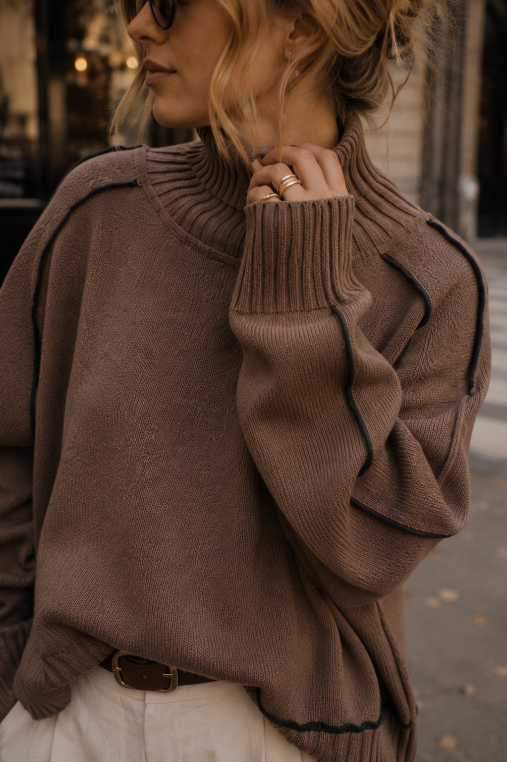 Sweater Cuello alto