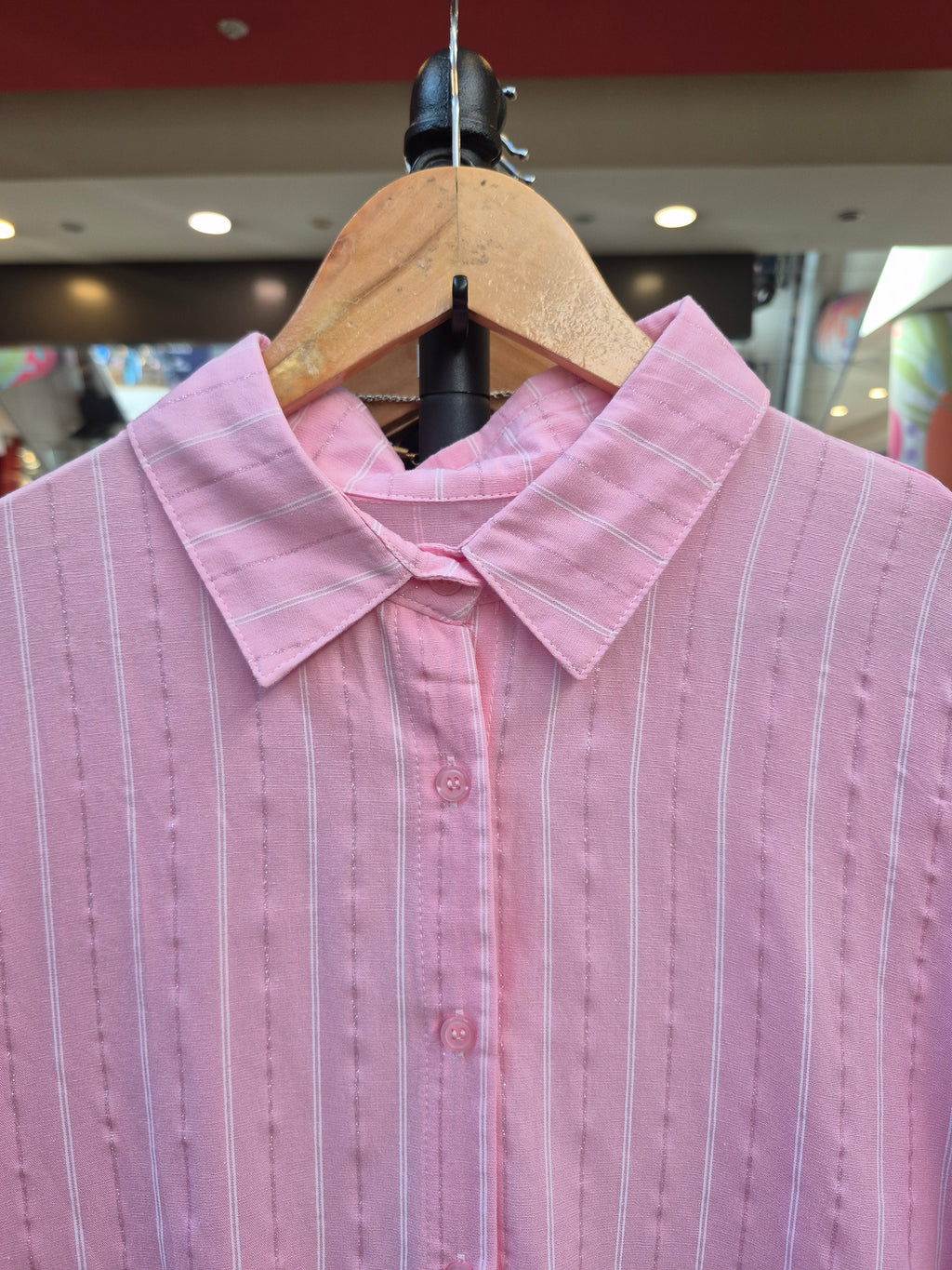 Camisa Rayas lurex