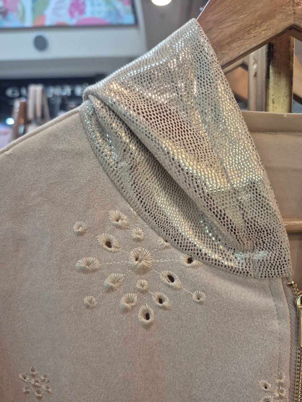 Campera gamuzada